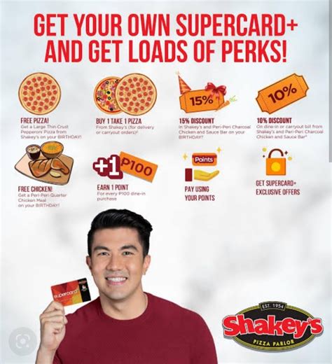 shakeys supercard promo|Shakey's Philippines.